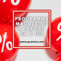 Offerta programma di magazzino e fatturazione